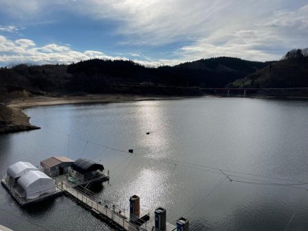 花山湖ドーム船ワカサギ