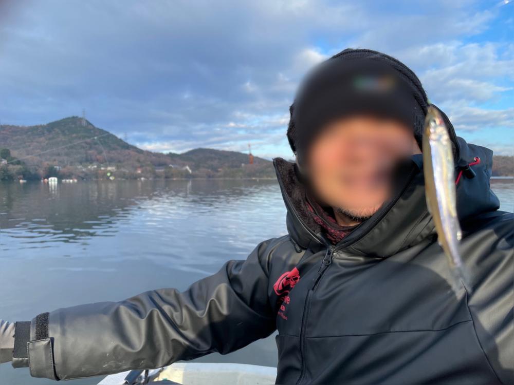 豊漁！　ワカサギ釣り