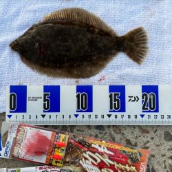 2022年 釣り納め カレイ投げ釣り