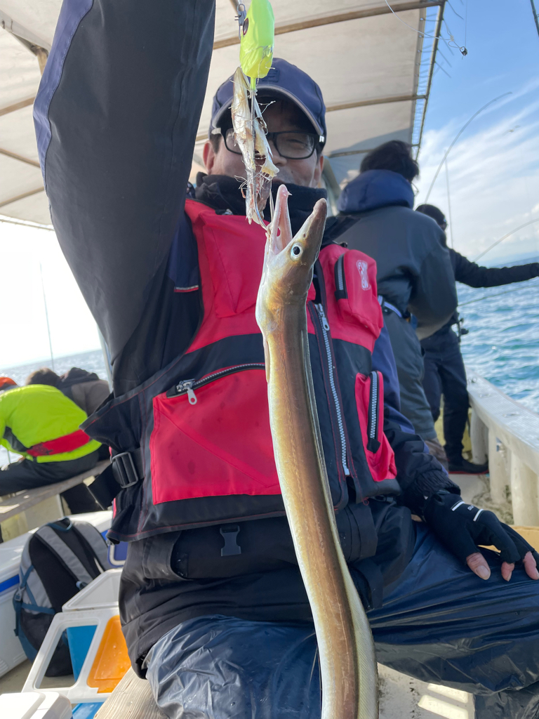 須磨沖タチウオ釣り
