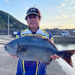 和歌山市江(吉丸渡船)で磯フカセ