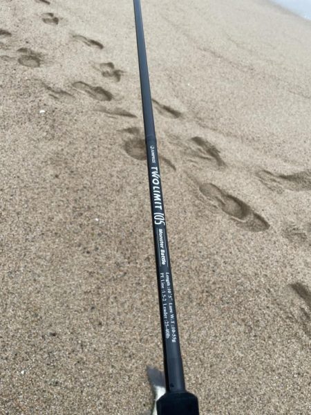 釣り納めシーバスボイル