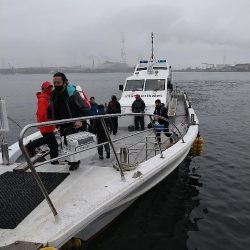 海上釣り堀でのイベント