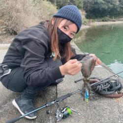 人生初イカ！！