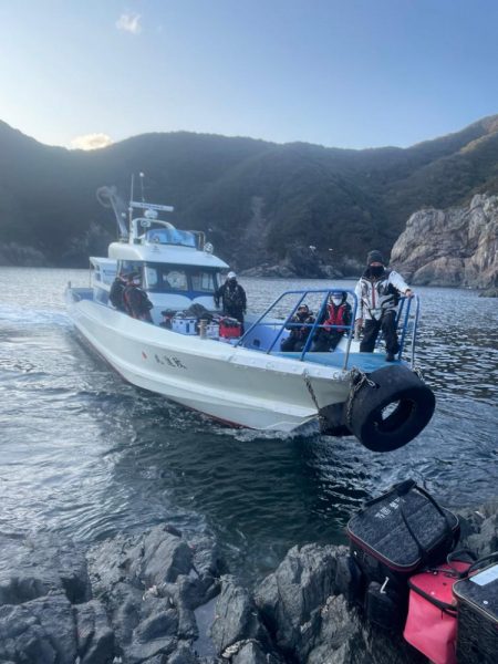 深ダナのグレ釣り