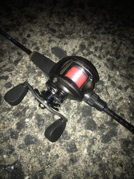 ブラクリ&イカ短冊でガシラ釣り