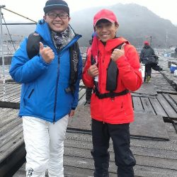 海上釣り堀でのイベント