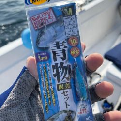 のませで良型ヒラメをゲット