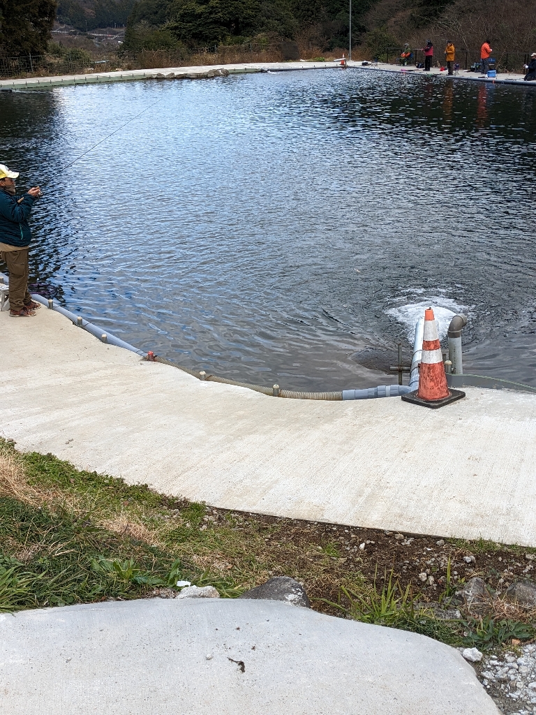 足柄キャスティングエリアで釣り納め