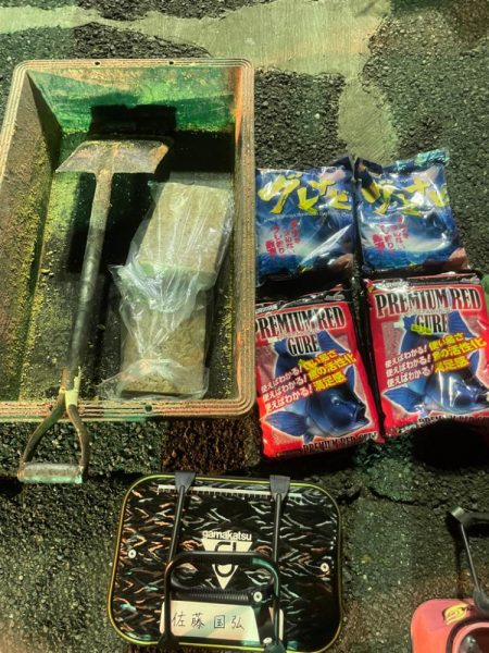 深ダナのグレ釣り