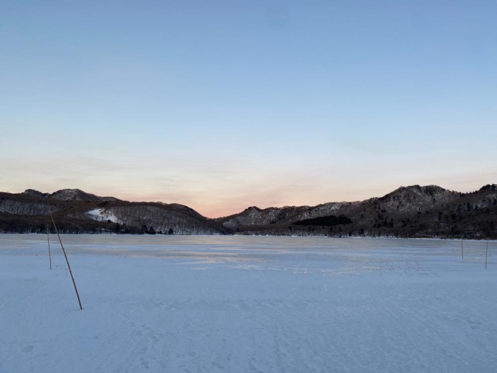 氷上ワカサギ釣り