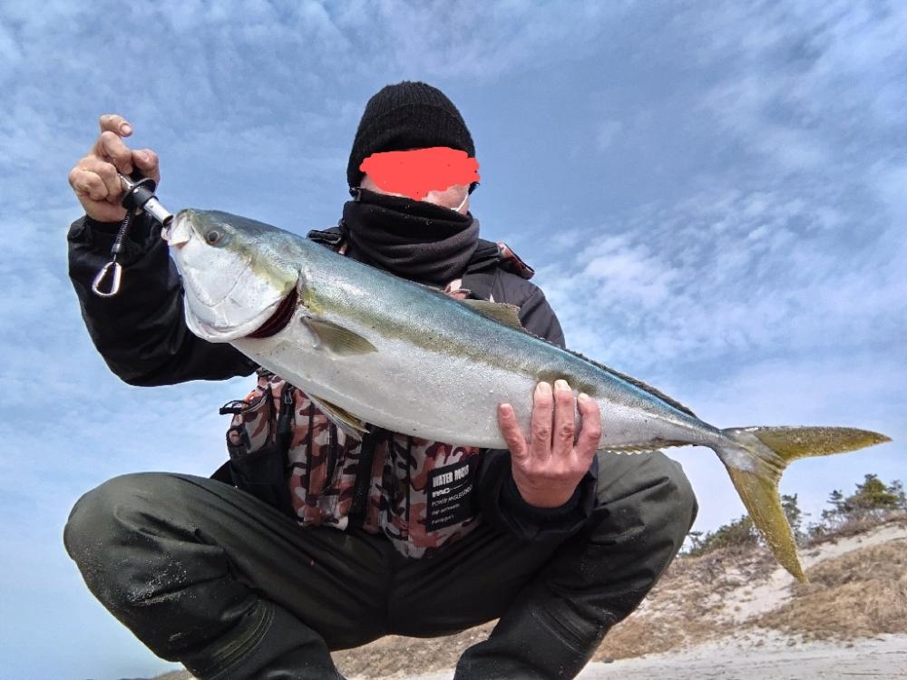 吹上浜にて砂鰤ゲット!