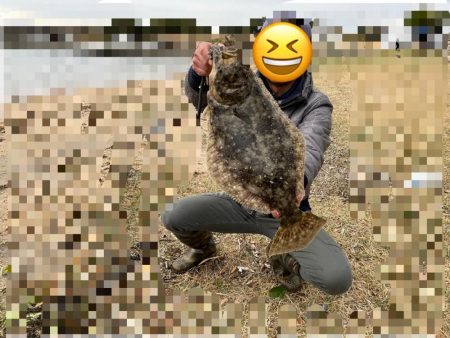 青物釣れずサーフで投げたらたまたま