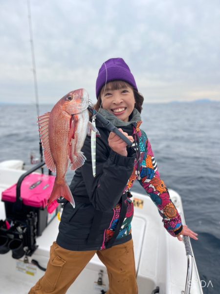 久しぶりに真鯛釣れたぞ🐟♡…