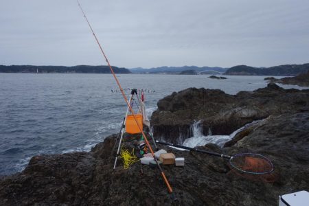 2日連続磯渡しで…