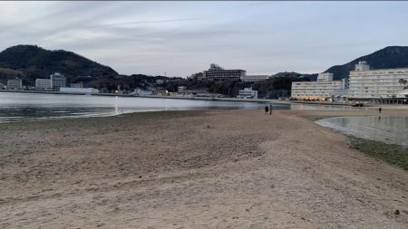 小豆島旅行中の釣り