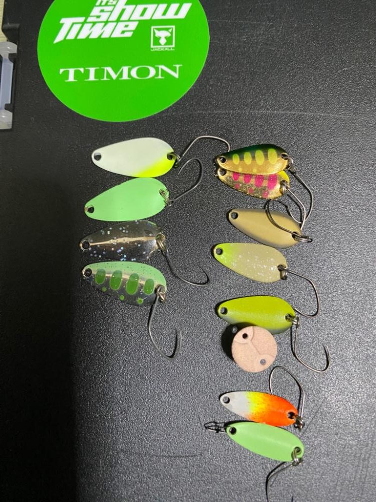 かめプー爆釣　エリアトラウト