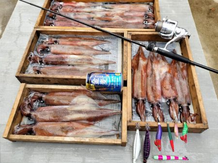 冬旬ヤリイカ釣り！（越前岬沖）