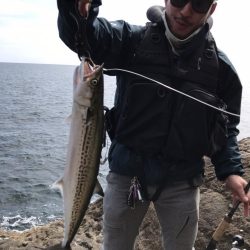 鬼ヶ城、千畳敷にて