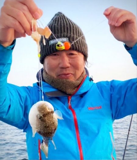 産卵モード？室津カットウフグ