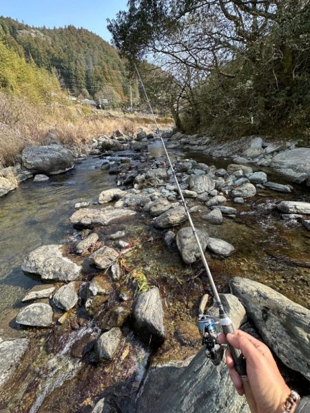 渓流デビュー