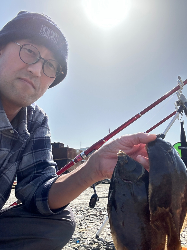 花見カレイ🌸狙い