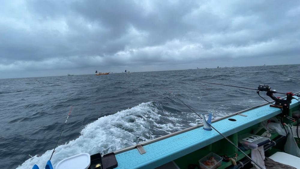 雨・風・染み込むカッパ（笑）