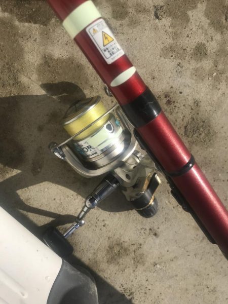 朝マズメのアジ釣り