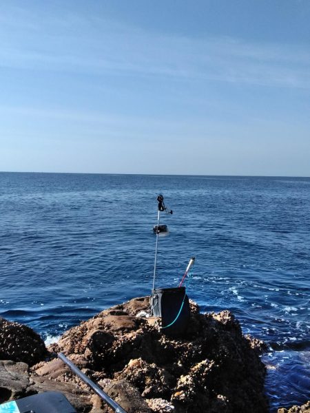 フカセ‥最高ですネ・・西風強・・