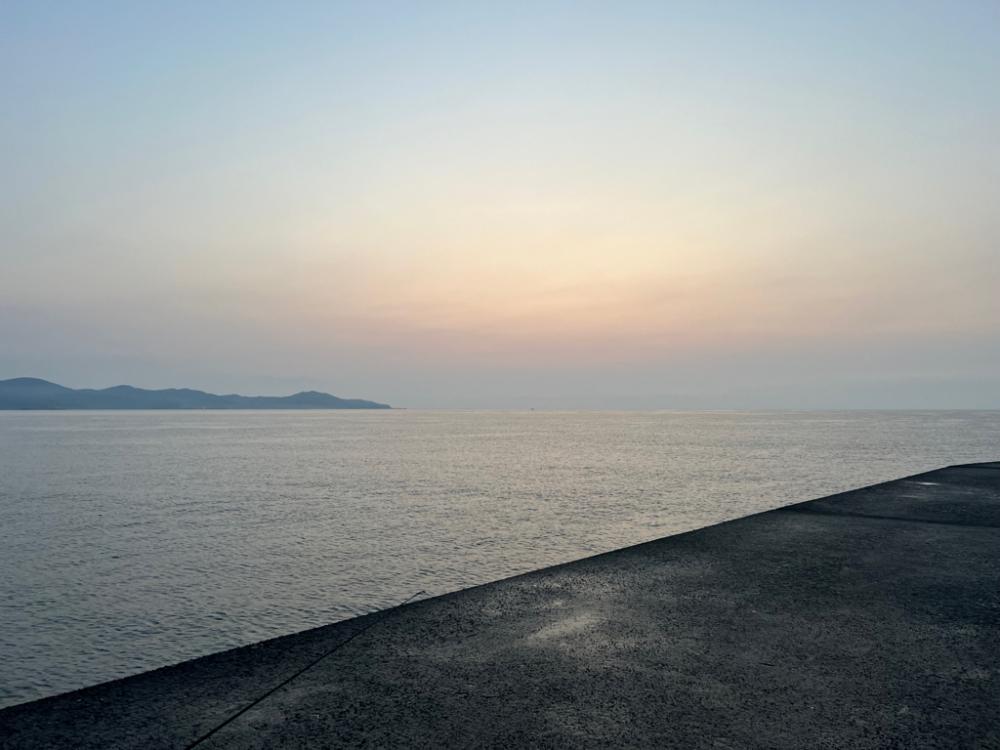 久しぶりにいつもの堤防で