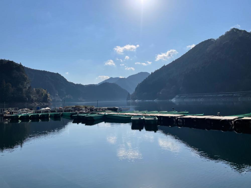 今シーズンラストワカサギ釣りへ 生野銀山湖