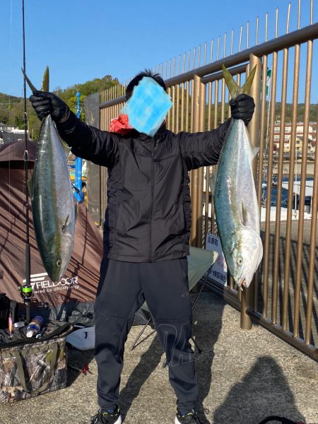 遂に念願の陸っぱりブリ！！