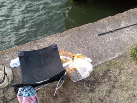 2023/04/24 大阪市内河川 稚鮎釣り