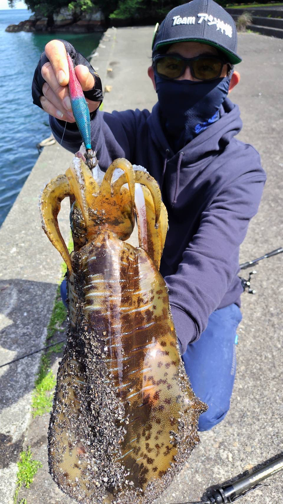 激渋のデイエギングでキロアップ