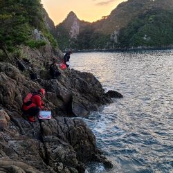 和歌山県勝浦でグレ釣りトーナメント予選