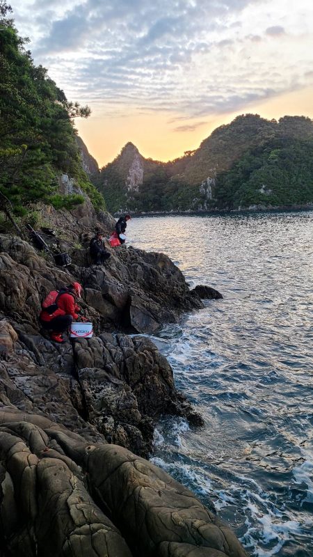 和歌山県勝浦でグレ釣りトーナメント予選