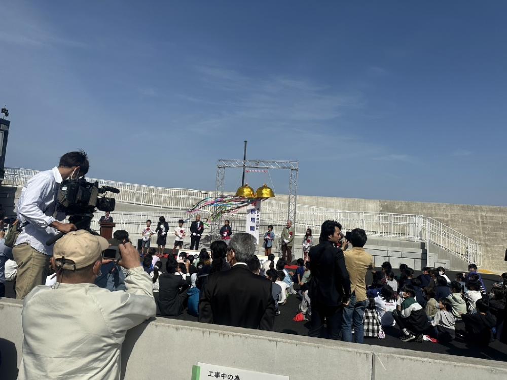 金沢水際線緑地オープン❢