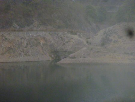 桜散る春のバス