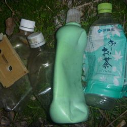 清掃活動：強風が