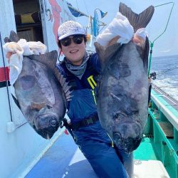 本命シマアジ釣れず。。でも外道は良好