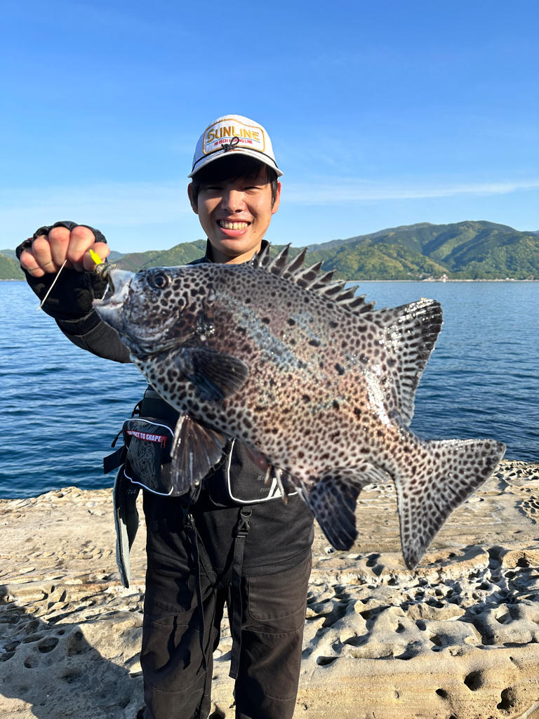 初めての底物釣行