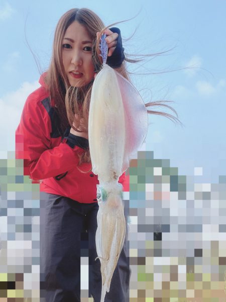 楽しいボートエギング♡