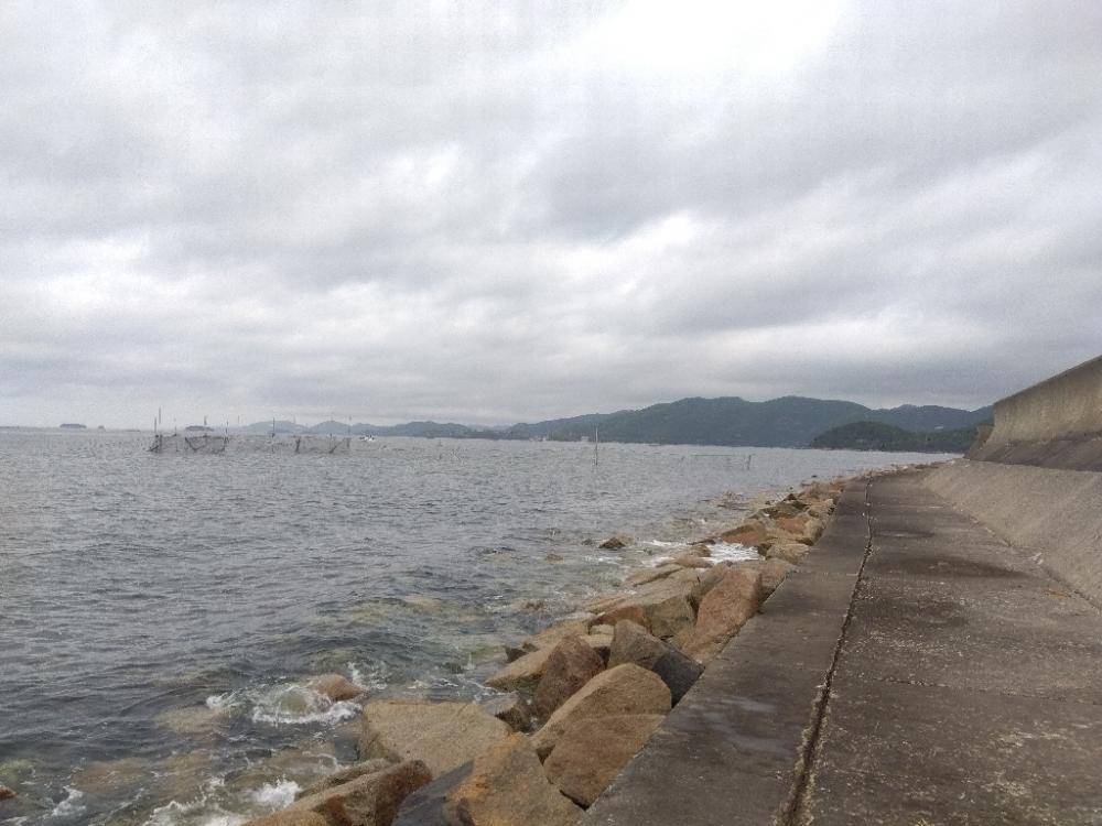 苅屋海岸のキス釣り