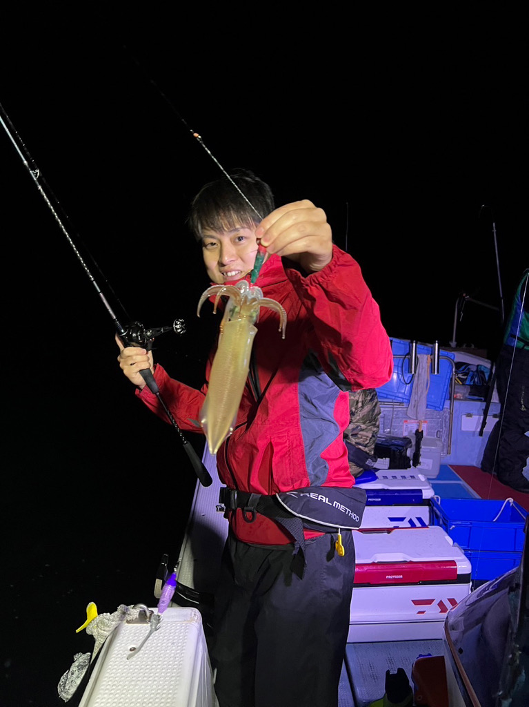 イサキ、イカメタル