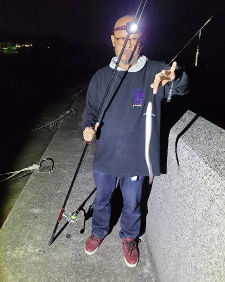 帰省中の魚釣り