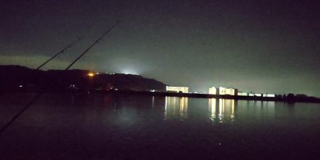 汽水にて大ウナギ