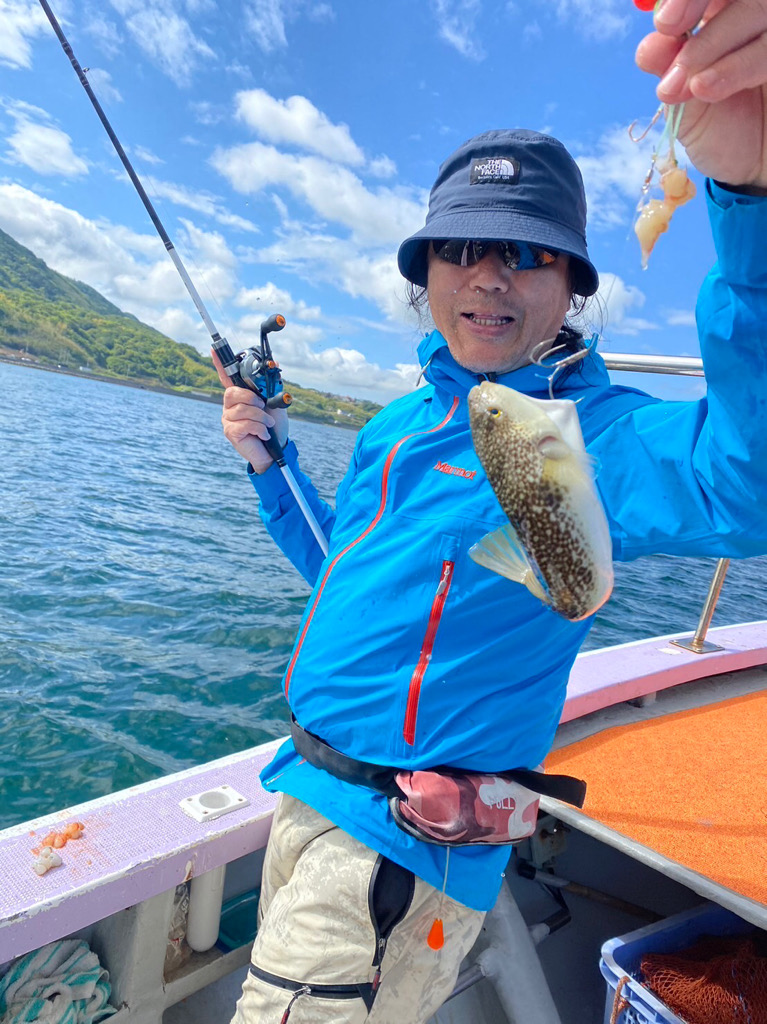 室津の夏フグ調査