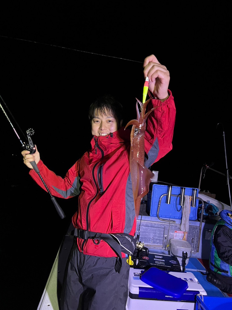 イサキ、イカメタル