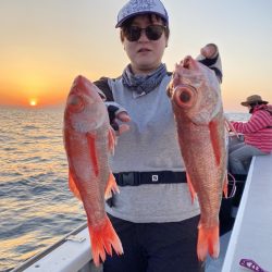 中深海アカムツ釣り