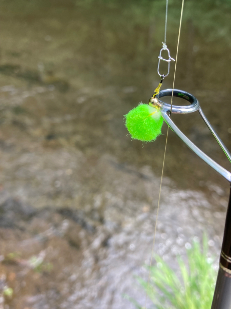 渓流　桂川　忍野